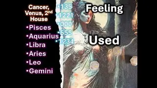 Feeling Used #tarot #love #new Pisces Aquarius Libra Aries Leo Gemini #spirituality #fyp #viral #fy