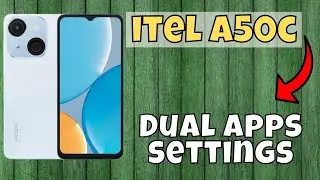 Использование двойных приложений на itel A50c || Как использовать двойные приложения || Настройки...