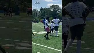 MaJor Moore 6u 🔥🦾 Showcasing His Footwork #gotigersgo #football Anthony Miller Camp 2025