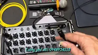 Routing thu ph&aacute;t nhạc cổng USB cho midas Mr18 & behringer Xr18