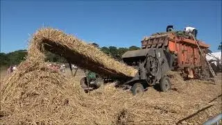 F&ecirc;te des battages &agrave; Baden - Moissonneuse batteuse - 7 ao&ucirc;t 2022