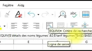 utiliser la fonction INDEX et EQUIV dans Calc de LibreOffice   valeur du panier de légumes