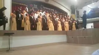 UL Choristers PERFOMING MOON OF THE NIGHT BY SJ KHOSA @WCG2018 TSHWANE