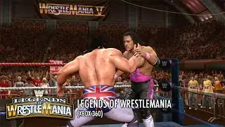 WWE LEGENDS OF WRESTLEMAINA: BRITISH BULLDOG VS BRET 'THE HITMAN' HART (XBOX 360)