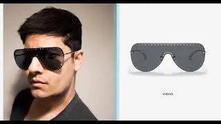 VERSACE | VE2230B Sunglass Unboxing + Try On