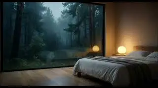 Deep Sleep Music with Gentle Rain | Calm Mind All Night