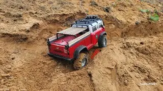 Cross-rc jt4 на сложном маршруте.