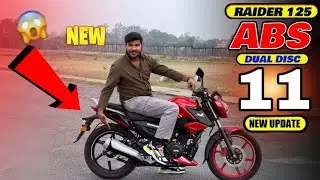 2025 TVS Raider 125cc Dual Disc Review - Breaking Test, Milege, On Road Price ❤️