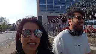 Walking tour of Dublin Ireland during lockdown (Indians in Ireland) Episode 1