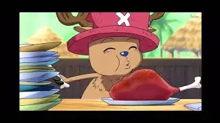 Luffy eating compilation