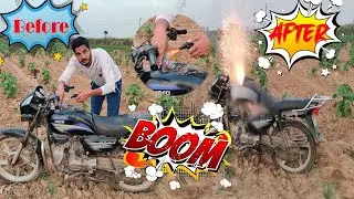 Green VIP vs Bike Tank Experiment 2023 | Tank Survive Or Not || बाईक टैंक के अंदर Green VIP 💣 बॉम्ब