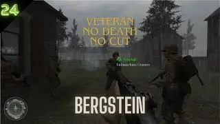 Call of Duty 2 / VETERAN / Bergstein / No Death / No Cut / PARADISE PLAYS!