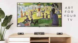Georges Seurat's A Sunday on La Grande Jatte | Art for TV | Vintage Art Screensaver | No Music