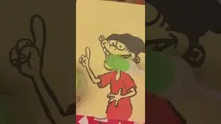 Double D Sand Art Painting #sandart #satisfying #art #cartoon #ededdneddy #sand