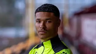 Kai Andrews ahead of St Johnstone