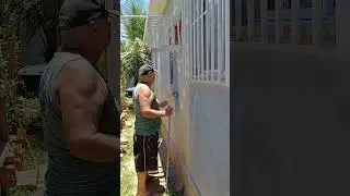 #shorts tinta azul dos andes excelente dica para transformar sua fachada da casa