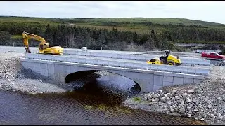 Super&bull;Cor Box Culvert replacement bridge, Mutton Bay, NL