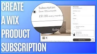 How to Create Product Subscription in Wix [Quick Guide]