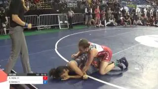 Championship 112 Quarter-Finals - Katlin Wells (NY) vs. Quiovany Santos (IL)