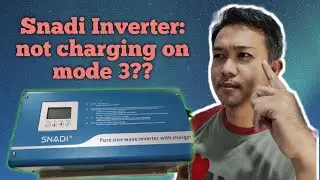 Snadi Inverter: Nagchaharge ba dapat o hindi on mode 3?