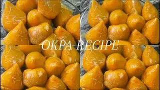 How to make the perfect OKPA with only 3 ingredients 