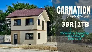 Carnation Single Attached | Axeia Model House | Cavite & Batangas