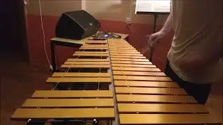 grega goren&scaron;ek - liszt's ''hungarian rhapsody n. 2'' on metallophone / training in 32-bar sections