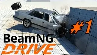 BeamNG DRIVE #1 | BIG JUMPS AND BIG CRASHES