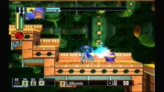MegaMan Network Transmission - Strange gravity area