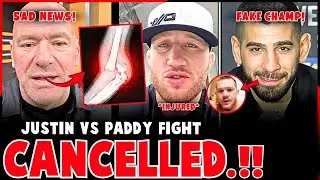 BREAKING! Justin Gaethje Got INJURED Fight CANCELLED! | Ilia Topuria THREATENS Petr Yan! | MMA News