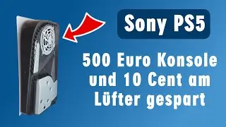 Sony Playstation 5 L&uuml;fter laut - leiser machen - PS5 Anleitung Deutsch