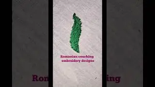 Romanian couching embroidery designs (@Designerkusum.30 ) #video #viral #embroidery emb