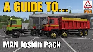 A Guide to... MAN Joskin Pack by Blacksheep Modding, Farming Simulator 17 PS4.