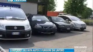 06/05/2014 - COMPIANO: ALL'ASTA AUTO E FURGONI DA LAVORO