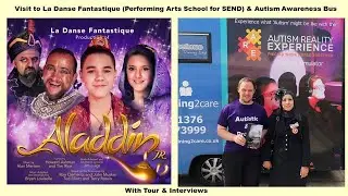Visit to La Danse Fantastique (Performing Arts School for SEND) & Autism Awareness Bus with tour