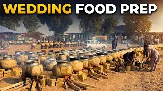 Viral Luxurious Wedding Food Prep | Mutton Qorma | Chicken Steam & Yakhni Pulao for a Crowd of 4000+
