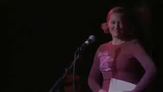 San Francisco Literary Death Match, Veronica Chater reads her winning essay 