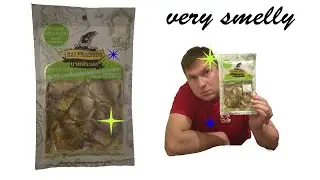 Smelly Fish? Dried Yellow Stripe Trevally Taste Test! 🐟🤔