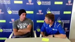 Nicolas Massu at the 2013 Savannah Challenger