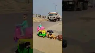 Remote Control Jcb And Dumper Truck Unboxing And Testing Short Video ||