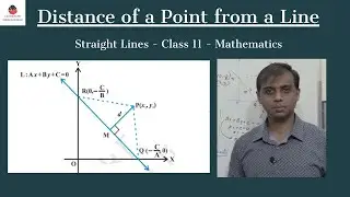Distance of a Point from a line | Straight Lines |  Class 11 Mathematics | IIT JEE | NCERT