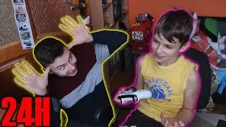 PRZEDRZEŹNIAM BRATA PRZEZ 24H *RIP KLAWIATURA*