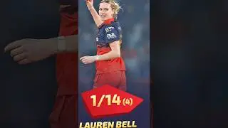 RCB fans new crush Lauren bell#trendingshorts #cricket #mivsrcb #mixtape #wpl