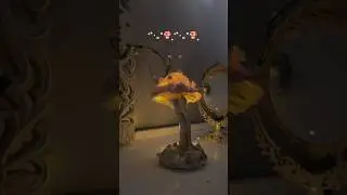 Mushroom night light !!🍄🫶🏻 #diy