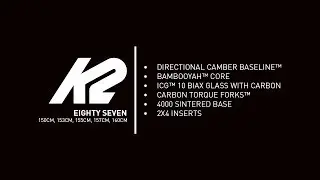 K2 Eighty Seven Snowboard | 2020 K2 Snowboards