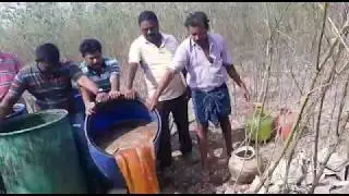 Excise officers who attacked the Natu Sara in pullella cheruvu mandalam || VS9News