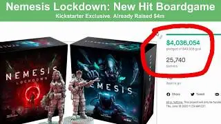 Kickstarter Final 24h! Board Game hit: Nemesis Lockdown:  