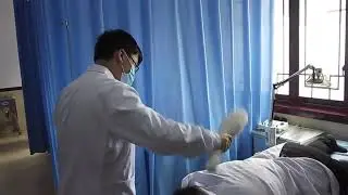 Medical Acupuncture Learning by Dr Shashikant at Shifang institute of Traditional Chinese Medicine