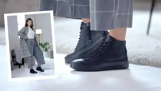 How to Wear | ECCO Flexure T-CAP High Top Sneakers