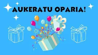 Zure urtebetzea da! Aukeratu oparia - Quizz